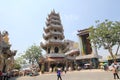 View of Linh Phuoc Pagoda